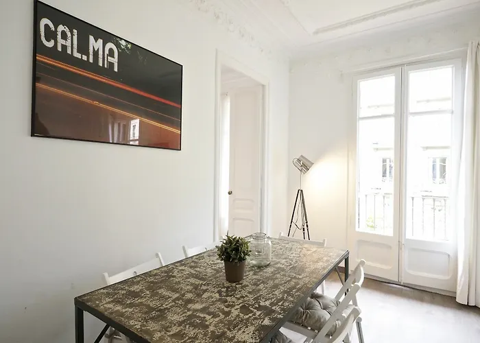 The White Flats Eixample Apartman Barcelona